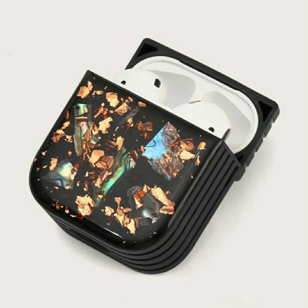 Sparkling Shatter Pattern Air Pods Case